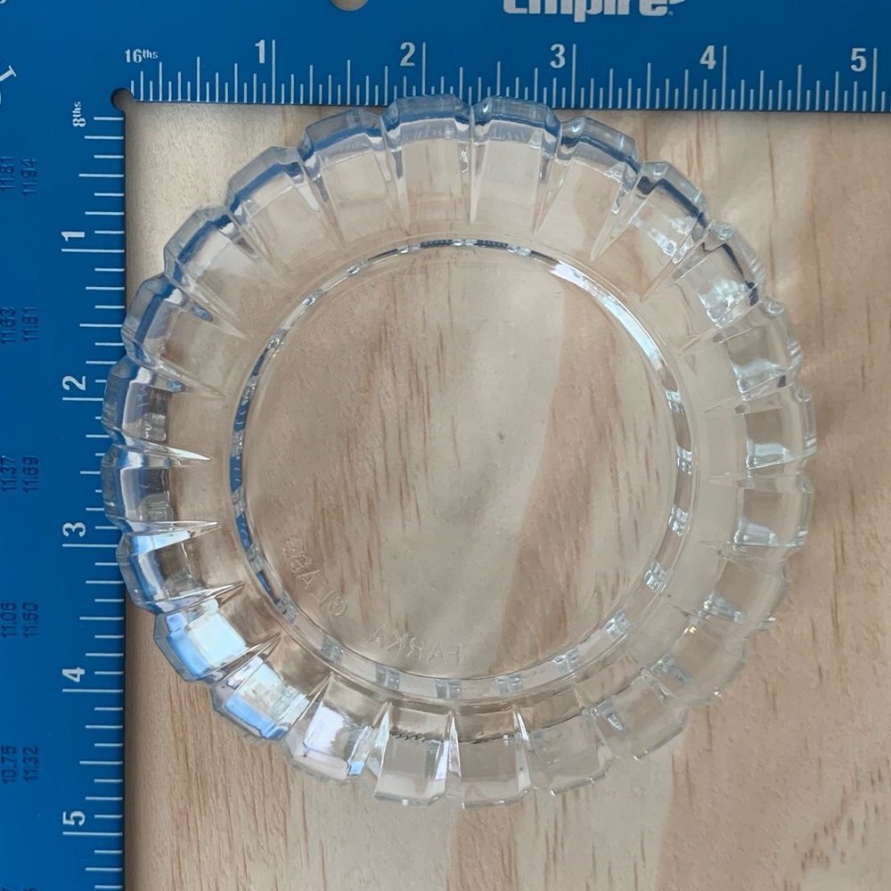 Parks Glass Ribbed Clear Bowl Set - Picture 7 of 8